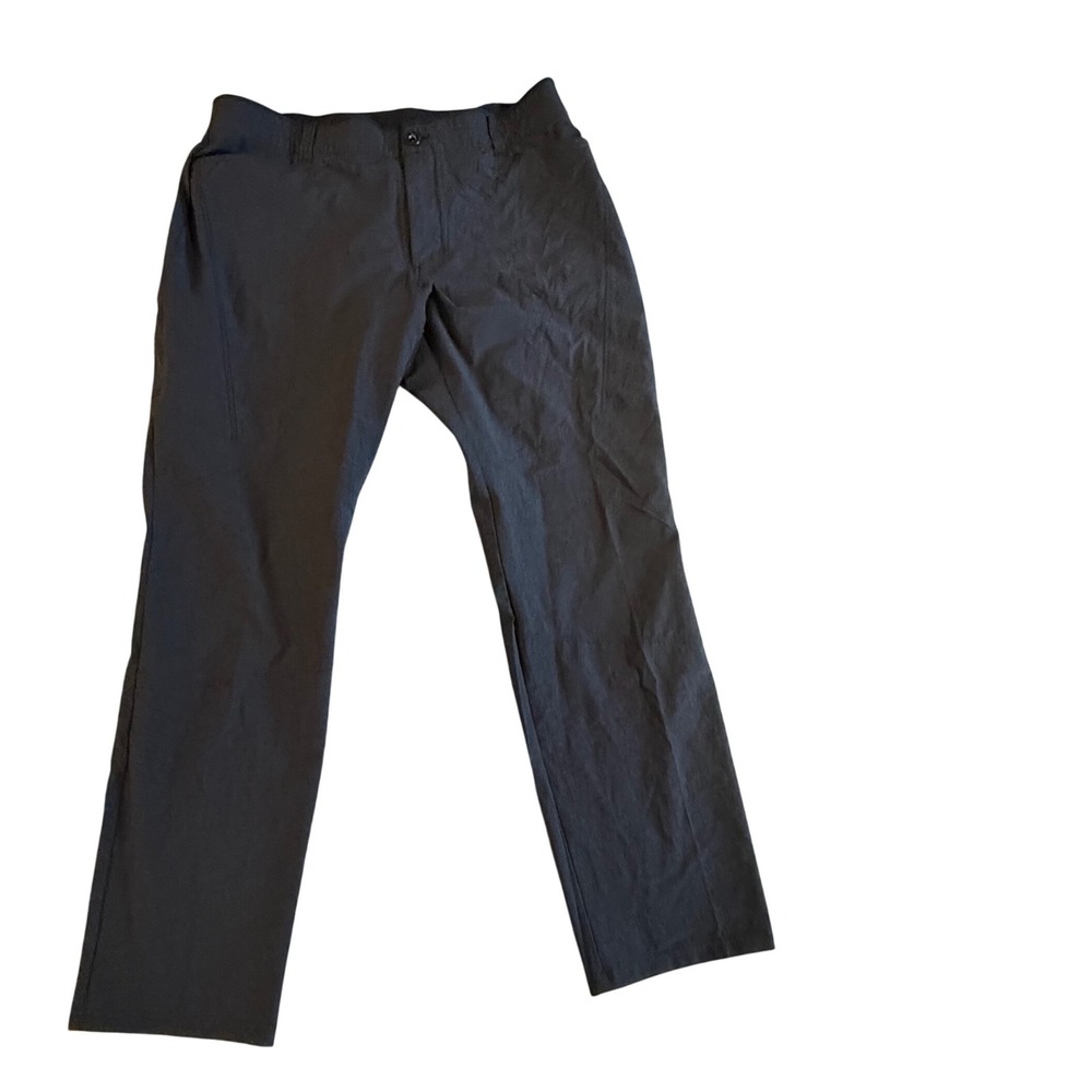 Kuhl Deceptr Mens 38x32 Gray Tuff Lite Technical Hiking Tapered Pants UPF 50